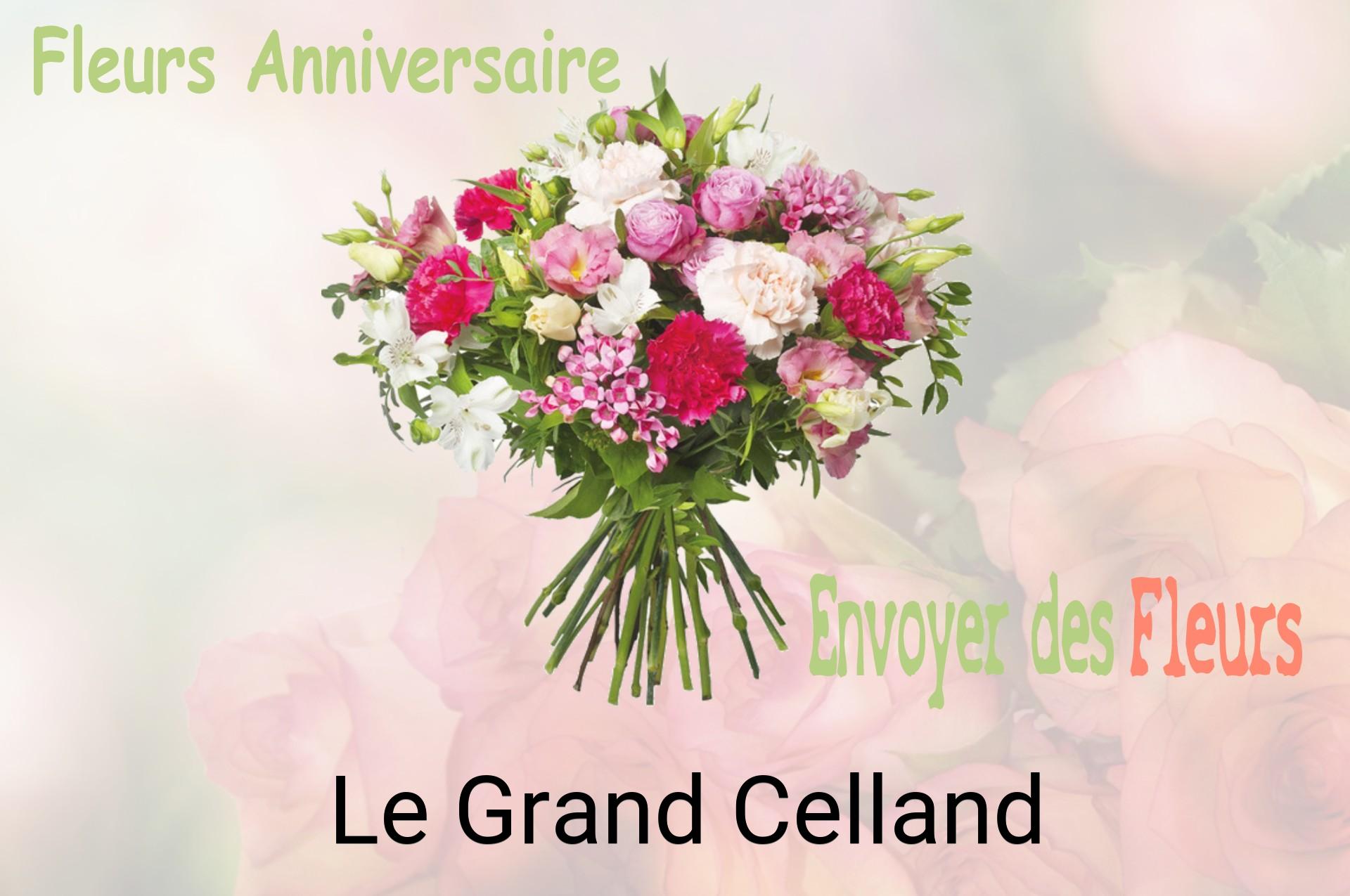 Bouquet de fleurs d’anniversaire livré à Le Grand-Celland